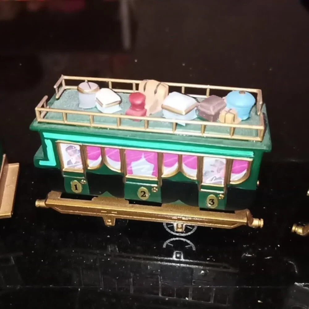 Vintage Dept 56 Heritage Dickens Christmas Village THE FLYING SCOT TRAIN…